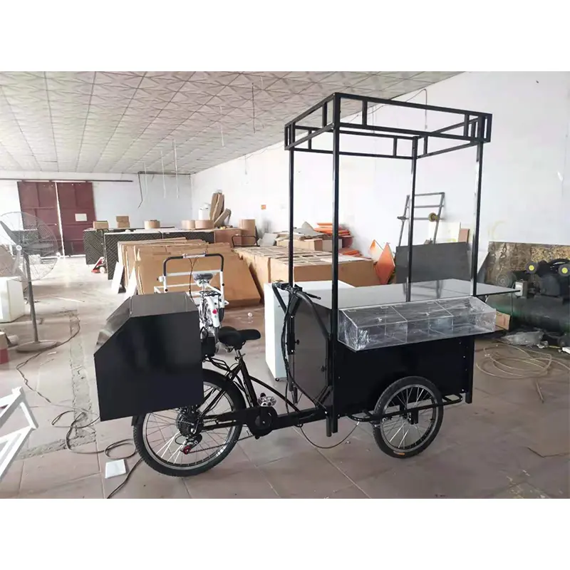 Electric Cargo Street Snack Food စက်ဘီး