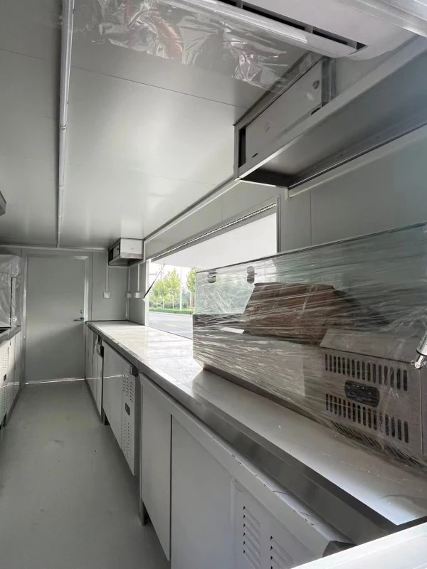 Mobile Bakery Fast Food Kitchen Trailer