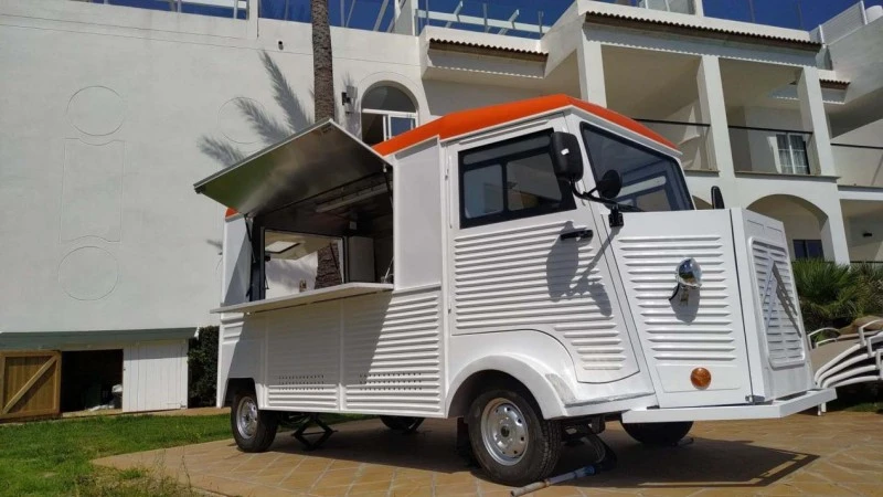 Antique Style Commercial Catering Van